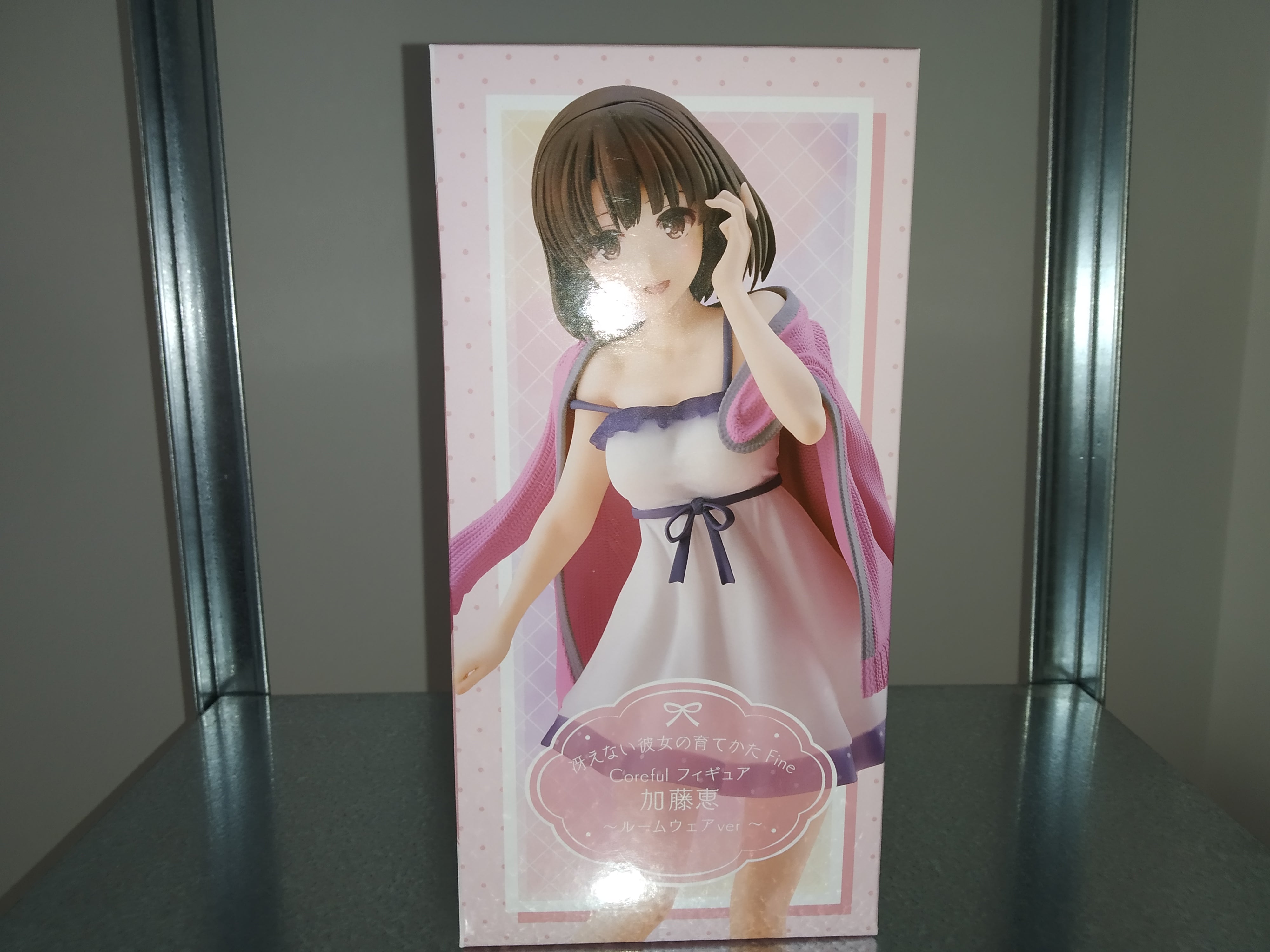 IN STOCK Saekano Coreful PVC Statue Megumi Kato Loungewear Ver. 20 cm