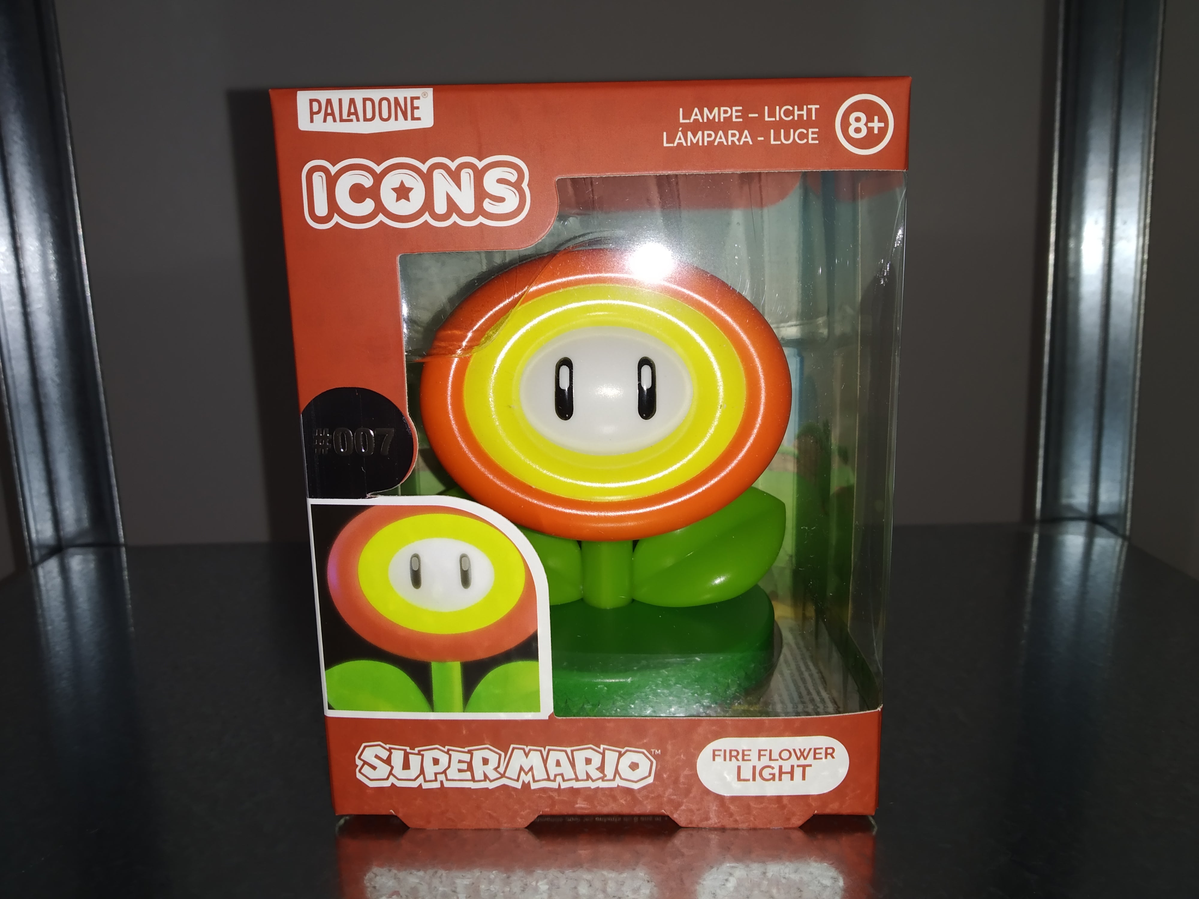 Lampada Super Mario Fire Flower (V2)