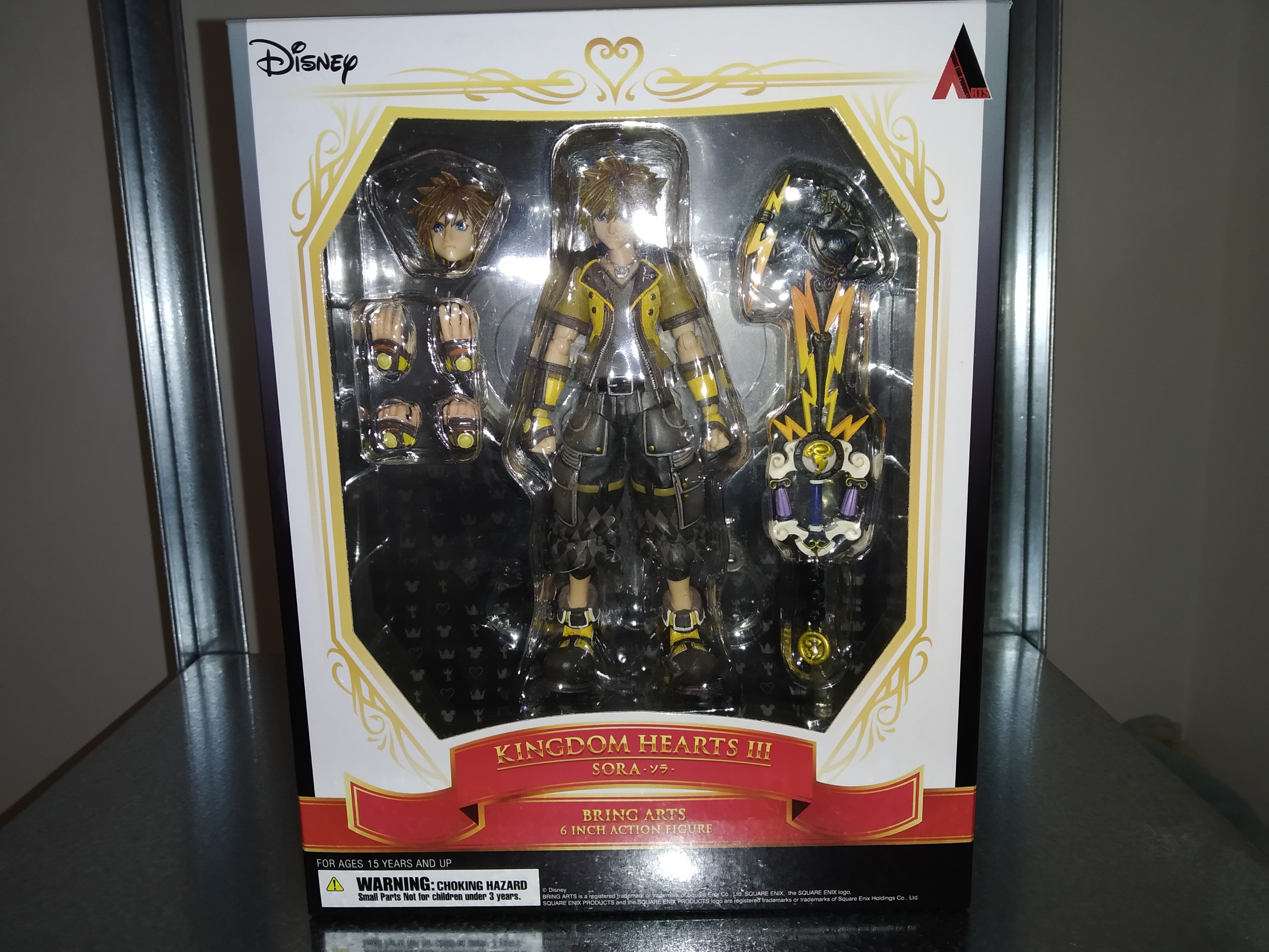 IN STOCK Kingdom Hearts III Bring Arts Action Figure Sora Guardian Form Version