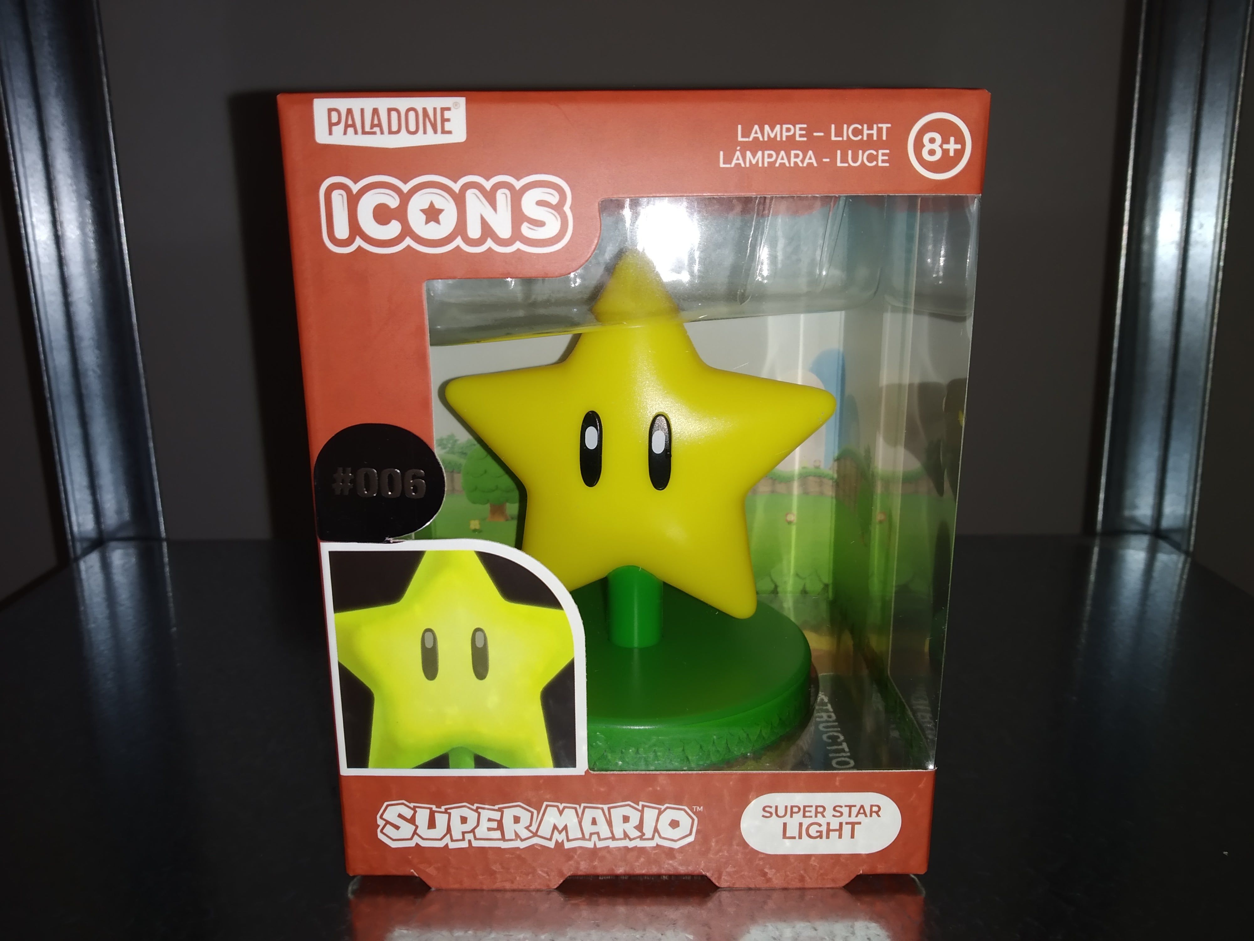 Lampada Super Mario  Super Star (V2)