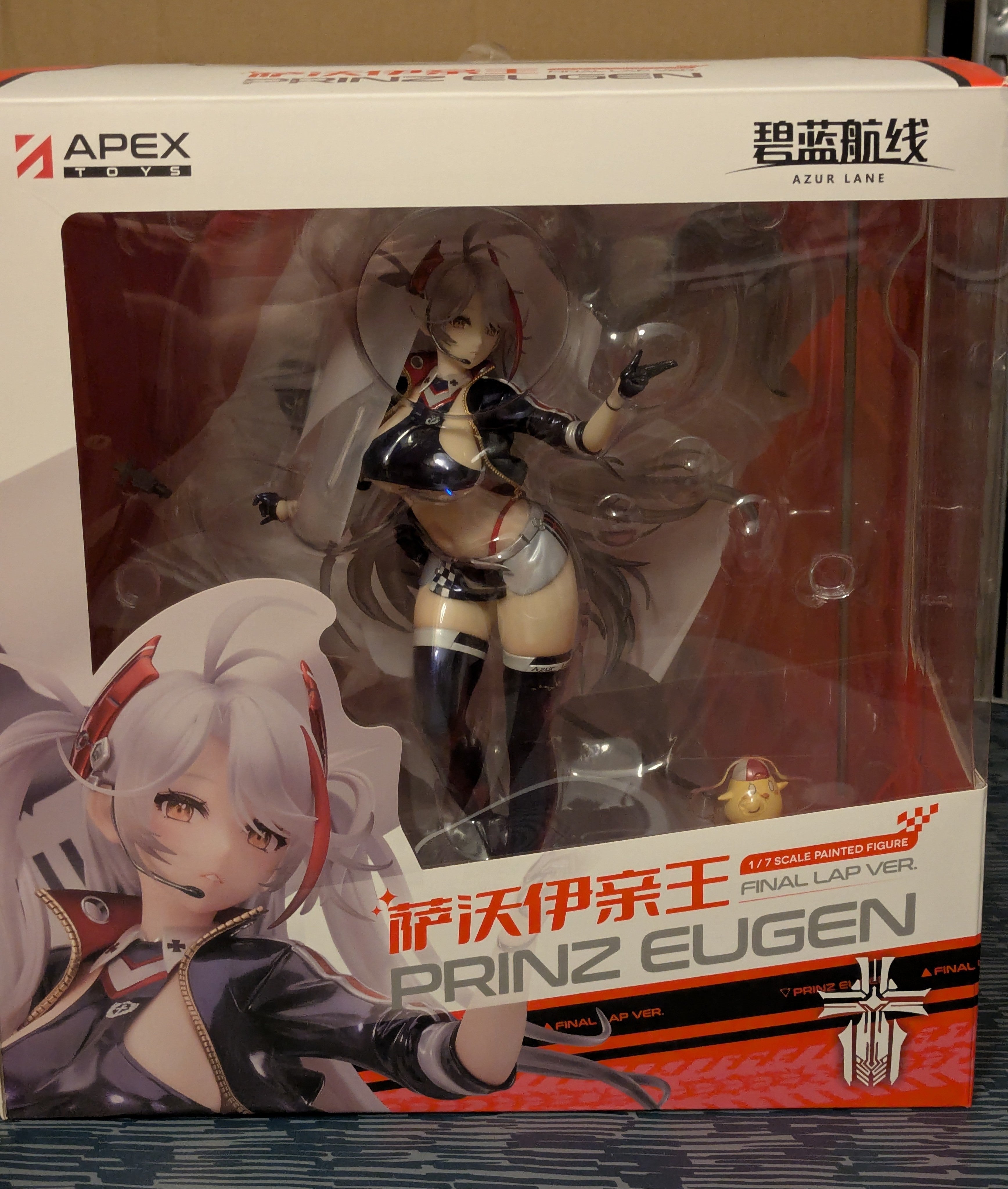 IN STOCK (Scatola aperta) Azur Lane PVC Statue 1/7 Prinz Eugen Final Lap Ver. 30 cm