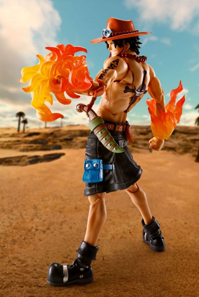 PREORDINE+ CHIUSO 04/2025 One Piece S.H. Figuarts Action Figure Portgas D Ace -Fire Fist- 15 cm