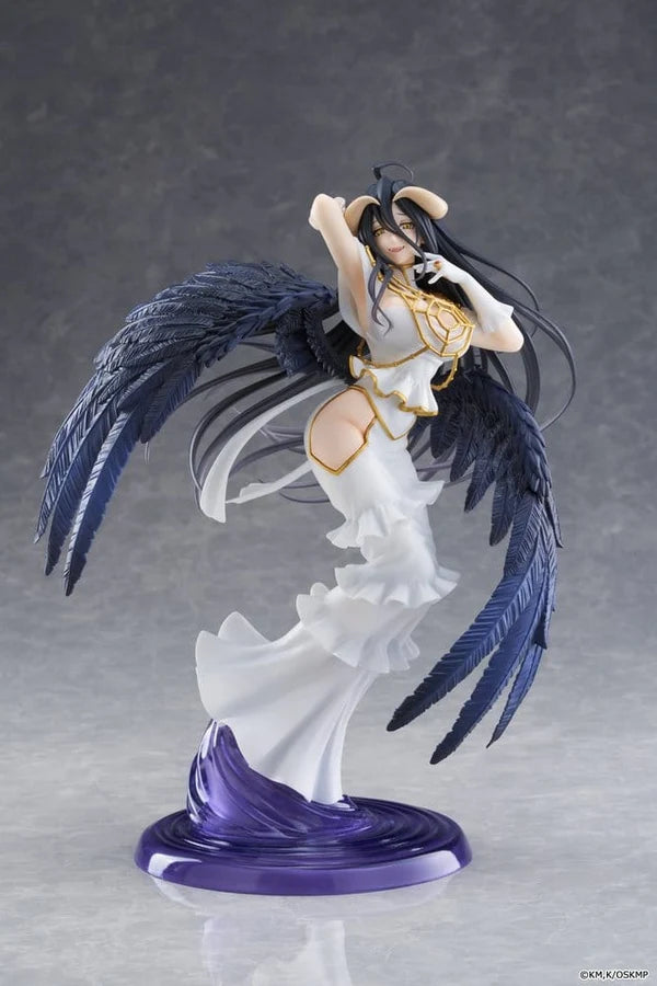 RICHIEDI LA FIGURE Overlord T-most PVC Statue Albedo Pure White Devil Ver. 29 cm