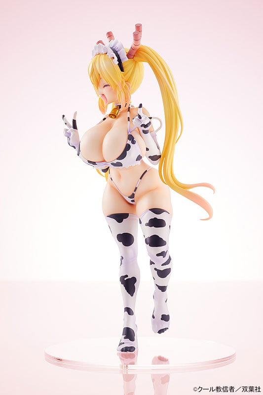 PREORDINE 11/2025 Miss Kobayashi´s Dragon Maid Statue 1/7 Tohru Cow Pattern Bikini Ver. 25 cm (PREORDINE NON CANCELLABILE)