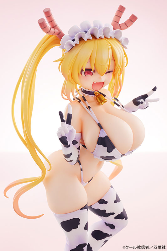 PREORDINE 11/2025 Miss Kobayashi´s Dragon Maid Statue 1/7 Tohru Cow Pattern Bikini Ver. 25 cm (PREORDINE NON CANCELLABILE)