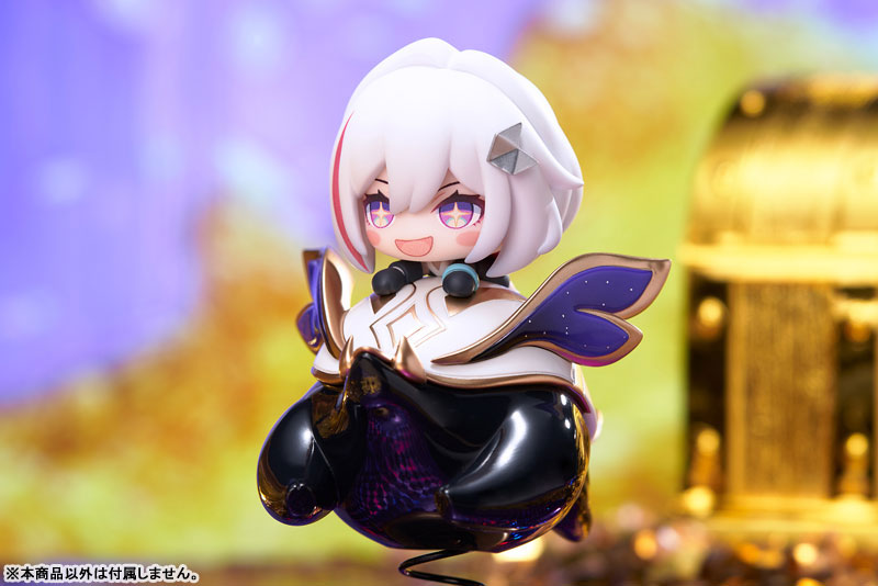 PREORDINE+ 07/2025 Honkai: Star Rail Statue Hu Tao Chibi Topaz & Numby Chibi Chara Yurayura Stand 10 cm