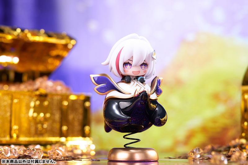 PREORDINE+ 07/2025 Honkai: Star Rail Statue Hu Tao Chibi Topaz & Numby Chibi Chara Yurayura Stand 10 cm