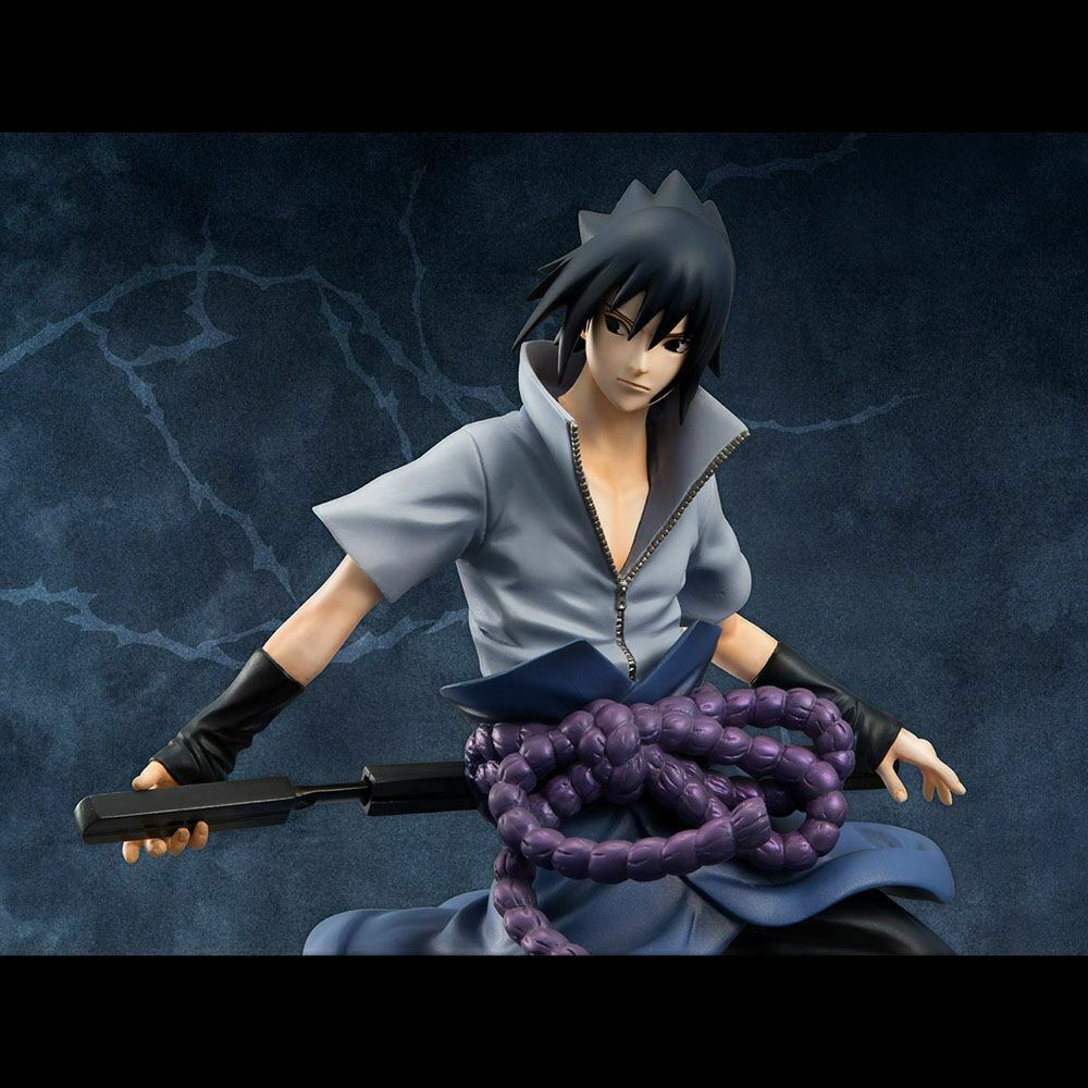 IN STOCK Naruto Shippuden G.E.M. Series PVC Statue 1/8 Sasuke Uchiha 24 cm