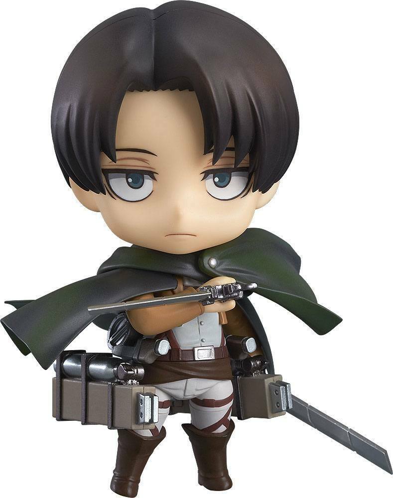 IN STOCK Attack on Titan Nendoroid Action Figure Levi 10 cm