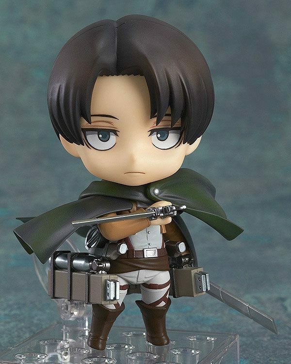 IN STOCK Attack on Titan Nendoroid Action Figure Levi 10 cm