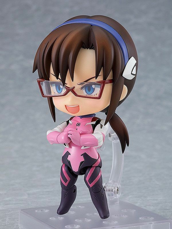 IN STOCK Rebuild of Evangelion Nendoroid Action Figure Mari Makinami Illustrious Plugsuit Ver. 10 cm