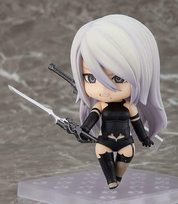 (Scatola Danneggiata) NieR:Automata Nendoroid Action Figure YoRHa Type A No.2 (A2) 10 cm