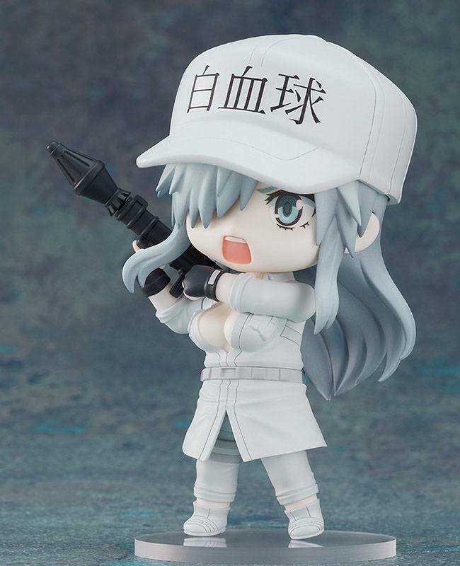 IN STOCK Cells at Work! Code Black Nendoroid Action Figure White Blood Cell Neutrophil 1196 10 cm