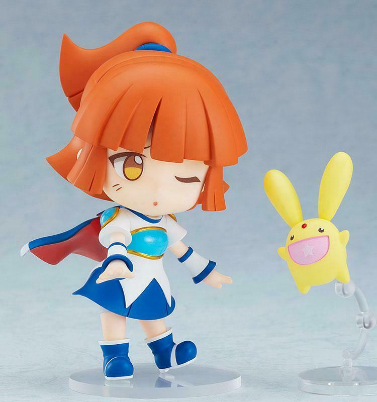 IN STOCK Puyo Puyo!! Quest Nendoroid Action Figure Arle & Carbuncle 10 cm