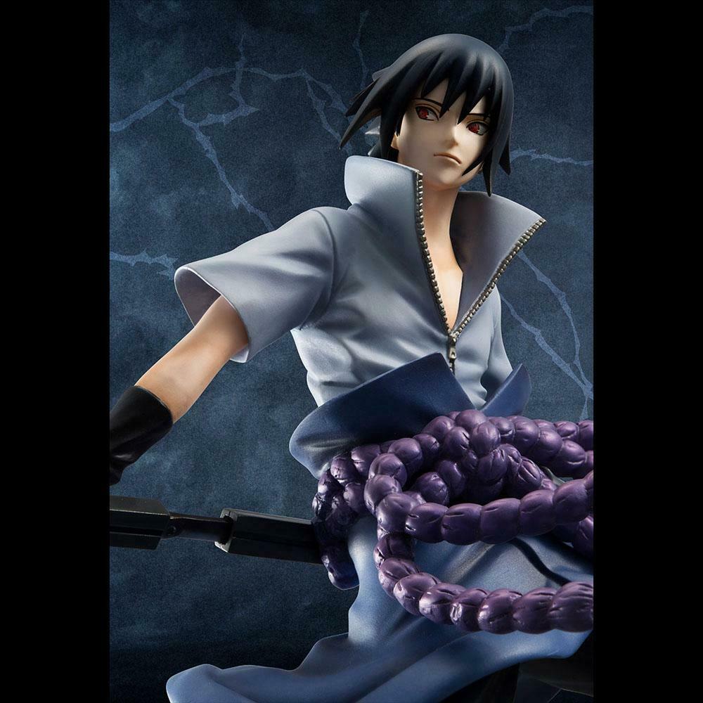 IN STOCK Naruto Shippuden G.E.M. Series PVC Statue 1/8 Sasuke Uchiha 24 cm