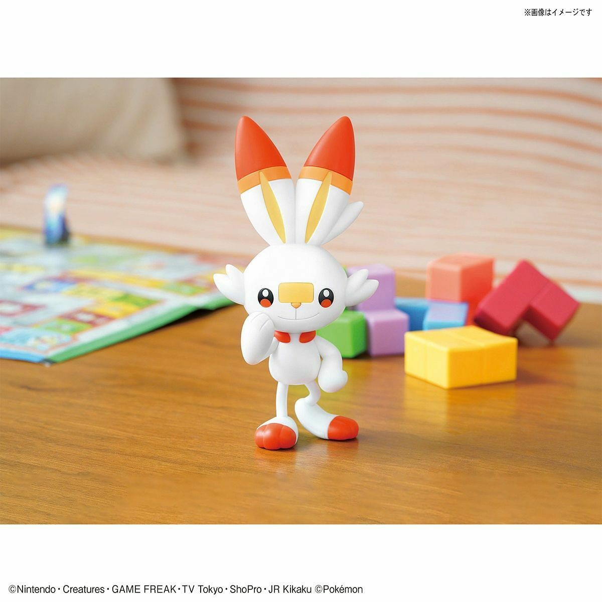 IN STOCK Pokemon PLAMO Collection Quick!! 05 Scorbunny Plastic Model Kit