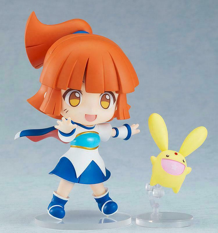 IN STOCK Puyo Puyo!! Quest Nendoroid Action Figure Arle & Carbuncle 10 cm