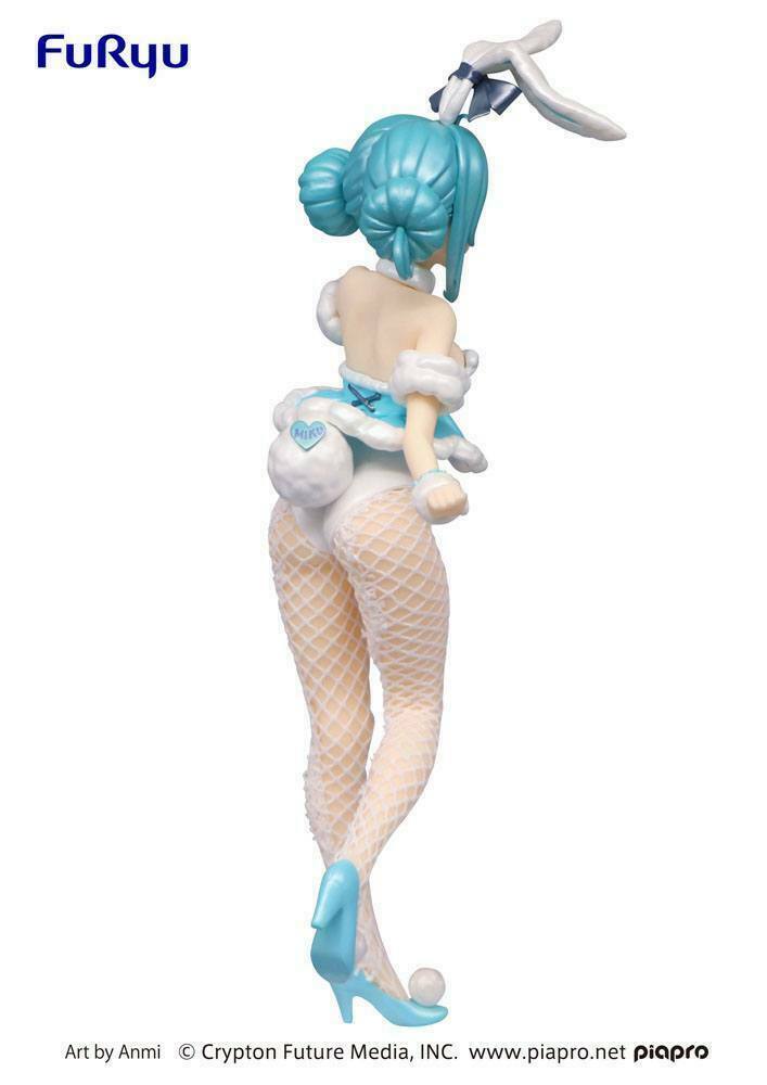 Hatsune Miku BiCute Bunnies PVC Statue Hatsune Miku White Rabbit Pearl Color ver.