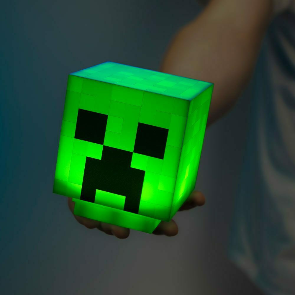Lampada Minecraft -  Creeper