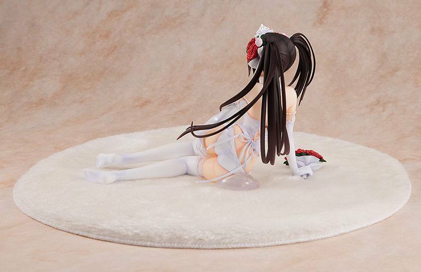 (Scatola Danneggiata) Date A Live PVC Statue ~ Light Novel Edition Kurumi Tokisaki: Wedding Dress Ver.