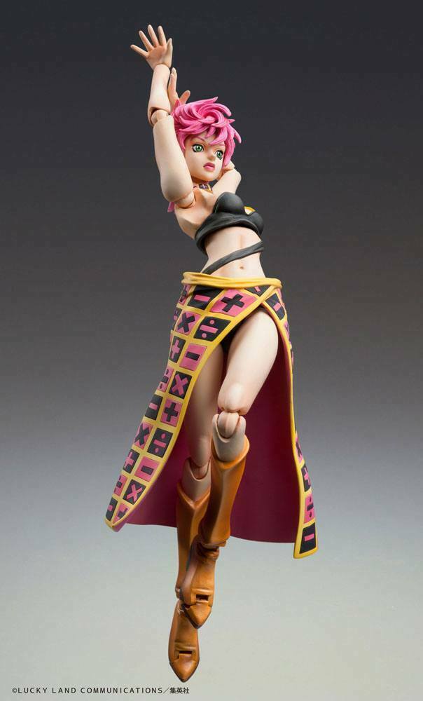 IN STOCK JoJo's Bizarre Adventure Part5 Super Action Action Figure Chozokado (Trish Una) 15 cm