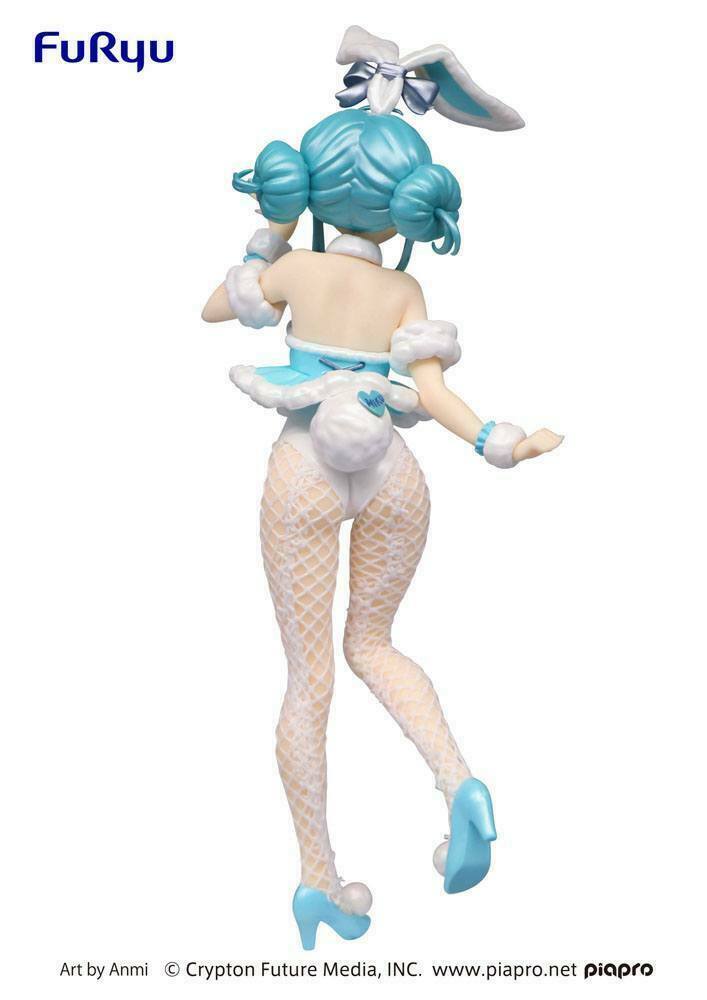 Hatsune Miku BiCute Bunnies PVC Statue Hatsune Miku White Rabbit Pearl Color ver.