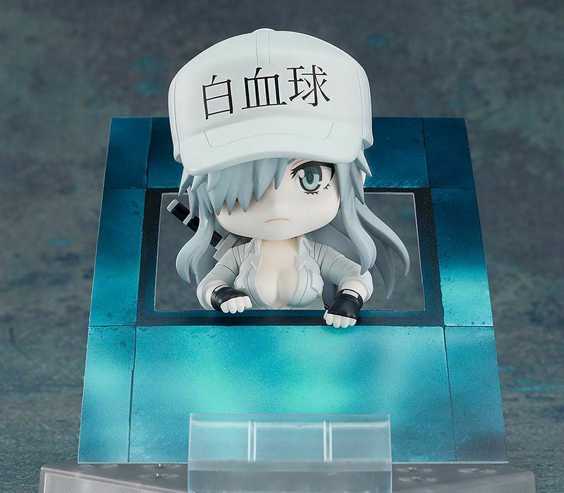 IN STOCK Cells at Work! Code Black Nendoroid Action Figure White Blood Cell Neutrophil 1196 10 cm