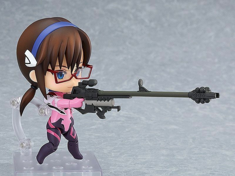 IN STOCK Rebuild of Evangelion Nendoroid Action Figure Mari Makinami Illustrious Plugsuit Ver. 10 cm