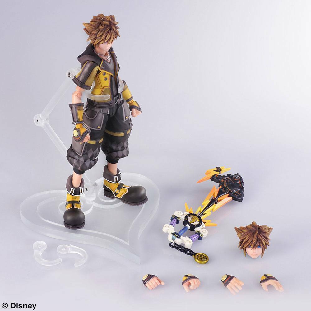 IN STOCK Kingdom Hearts III Bring Arts Action Figure Sora Guardian Form Version