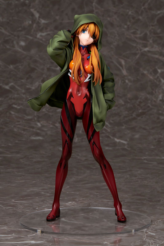 PREORDINE CHIUSO 08/2025 Shin Evangelion Movie Shikinami Asuka Langley Hoodie Ver. 23 cm Statue 1/7 (PREORDINE NON CANCELLABILE)