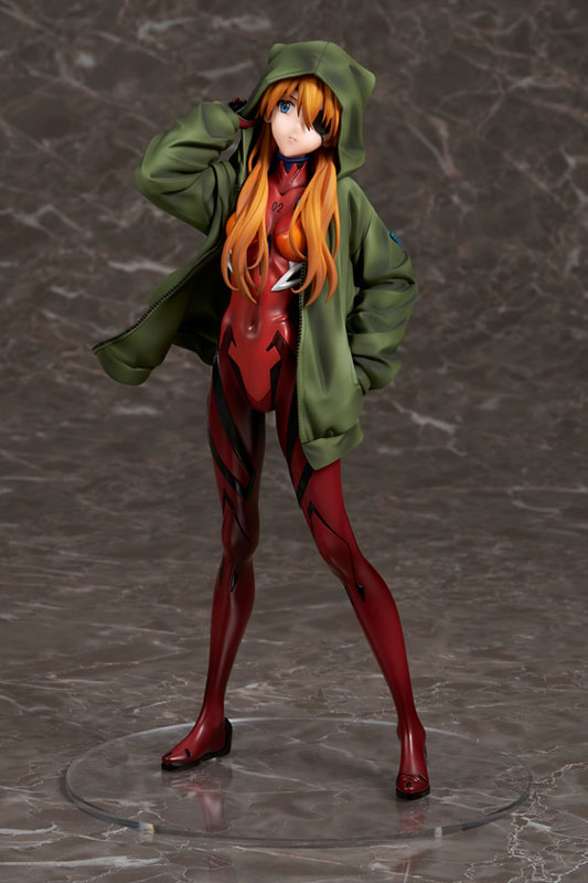 PREORDINE CHIUSO 08/2025 Shin Evangelion Movie Shikinami Asuka Langley Hoodie Ver. 23 cm Statue 1/7 (PREORDINE NON CANCELLABILE)