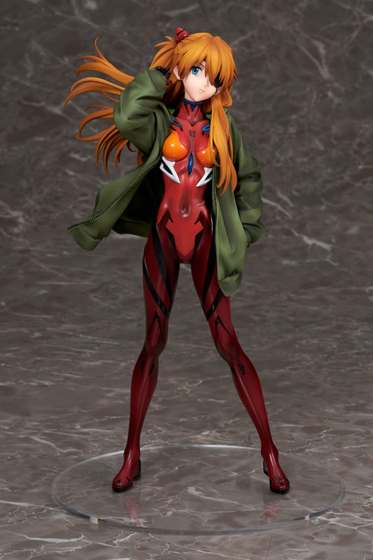 PREORDINE CHIUSO 08/2025 Shin Evangelion Movie Shikinami Asuka Langley Hoodie Ver. 23 cm Statue 1/7 (PREORDINE NON CANCELLABILE)