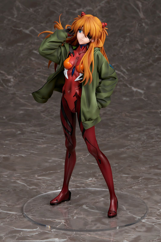 PREORDINE CHIUSO 08/2025 Shin Evangelion Movie Shikinami Asuka Langley Hoodie Ver. 23 cm Statue 1/7 (PREORDINE NON CANCELLABILE)
