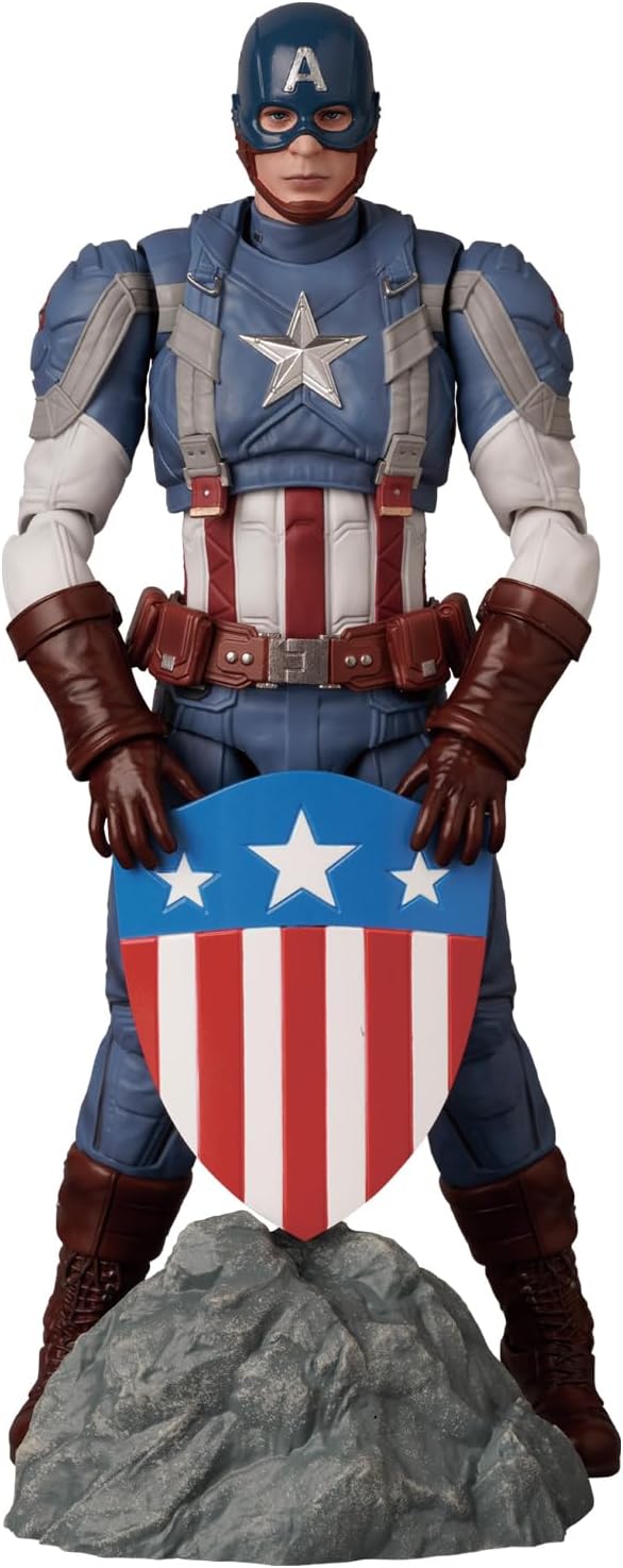 PREORDINE ESAURITO  MAFEX No.220 MAFEX Captain America Action Figure