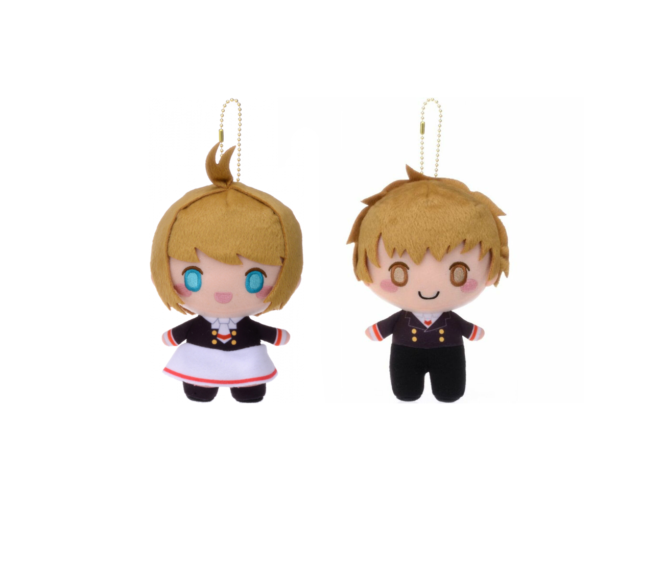 IN STOCK Card Captor Sakura Plush: Sakura Kinomoto and Li Syaoran