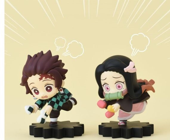 PREORDINE ESAURITO  Demon Slayer mOH!ment  -Figure 2-Pack Vol.1 7 cm (H)