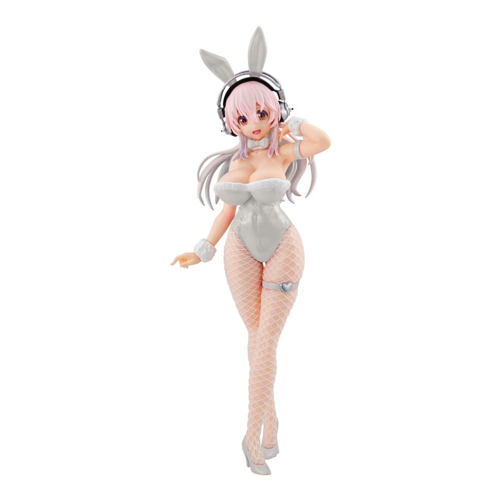 IN STOCK Super Sonico BiCute Bunnies Figure Pearl White Ver. 30 cm