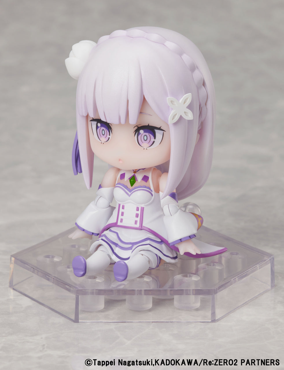 PREORDINE ESAURITO  Re:Zero Starting Life in Another World Dform Emilia 9 cm - Action Figure  (PREORDINE NON CANCELLABILE)