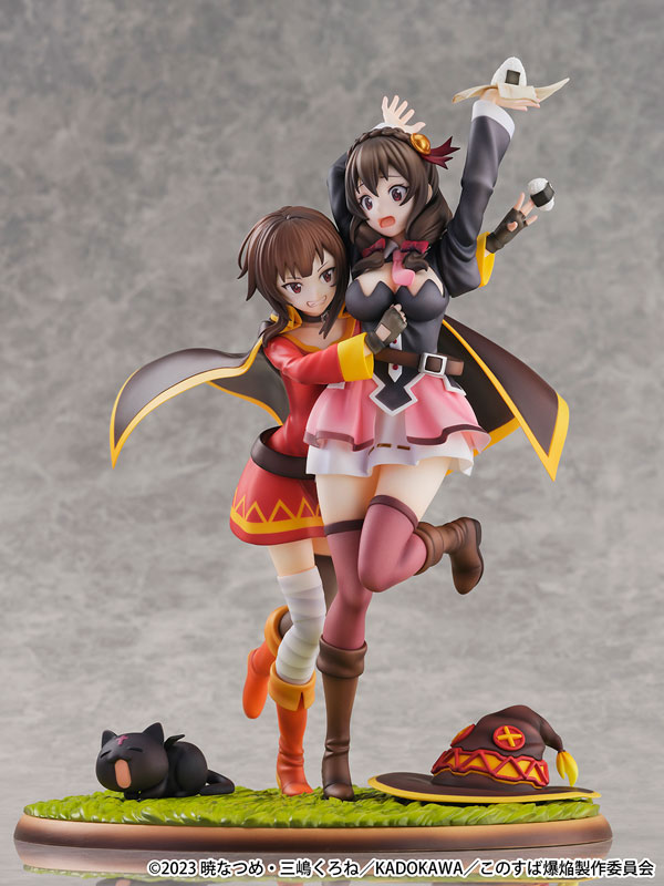 PREORDINE CHIUSO 08/2025 Konosuba: God's Blessing on This Wonderful World! SHIBUYA SCRAMBLE FIGURE Megumin & Yunyun Futari wa Otomodachi Ver. 26 cm Statue 1/6  (PREORDINE NON CANCELLABILE)