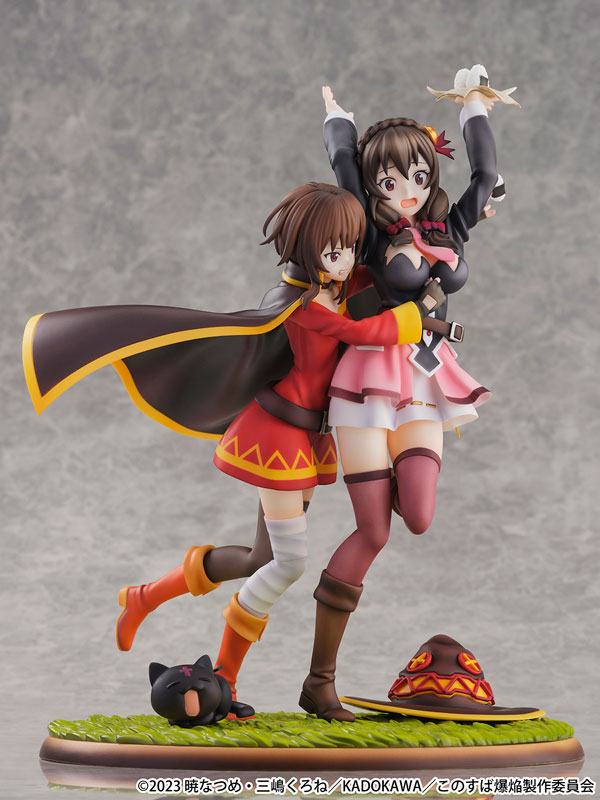 PREORDINE CHIUSO 08/2025 Konosuba: God's Blessing on This Wonderful World! SHIBUYA SCRAMBLE FIGURE Megumin & Yunyun Futari wa Otomodachi Ver. 26 cm Statue 1/6  (PREORDINE NON CANCELLABILE)