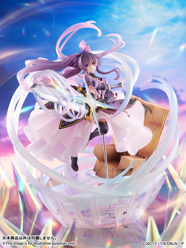 PREORDINE 09/2025 Date A Live IV SHIBUYA SCRAMBLE FIGURE Tohka Yatogami Princess Amethyst Dress Ver. 32 cm Statue 1/6 (PREORDINE NON CANCELLABILE)