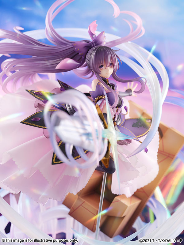 PREORDINE 09/2025 Date A Live IV SHIBUYA SCRAMBLE FIGURE Tohka Yatogami Princess Amethyst Dress Ver. 32 cm Statue 1/6 (PREORDINE NON CANCELLABILE)