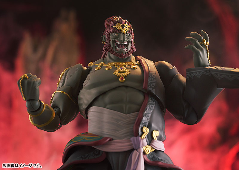 PREORDINE+ 09/2025 The Legend of Zelda Tears of the Kingdom Figma Action Figure Ganondorf Tears of the Kingdom Ver. 19 cm