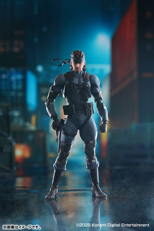 PREORDINE+ 01/2026 Metal Gear Solid 2: Sons of Liberty Figma Action Figure Solid Snake MGS2 Ver. Updated Edition 16 cm