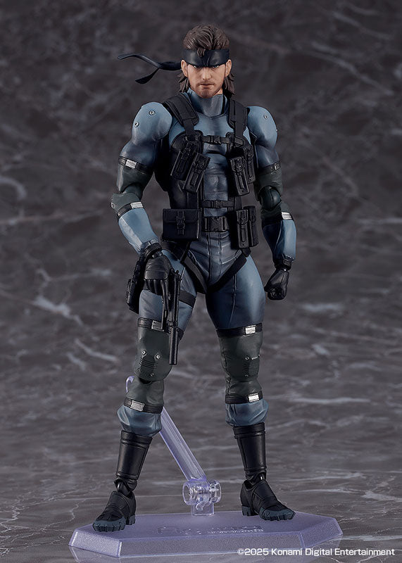 PREORDINE+ 01/2026 Metal Gear Solid 2: Sons of Liberty Figma Action Figure Solid Snake MGS2 Ver. Updated Edition 16 cm