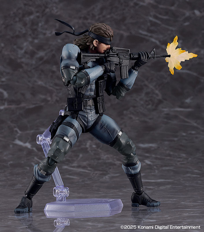 PREORDINE+ 01/2026 Metal Gear Solid 2: Sons of Liberty Figma Action Figure Solid Snake MGS2 Ver. Updated Edition 16 cm