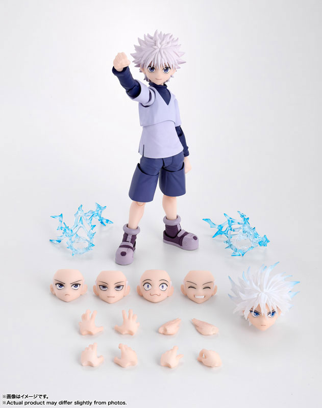 PREORDINE+ 10/2025 Hunter x Hunter S.H.Figuarts Action Figure Killua 14 cm