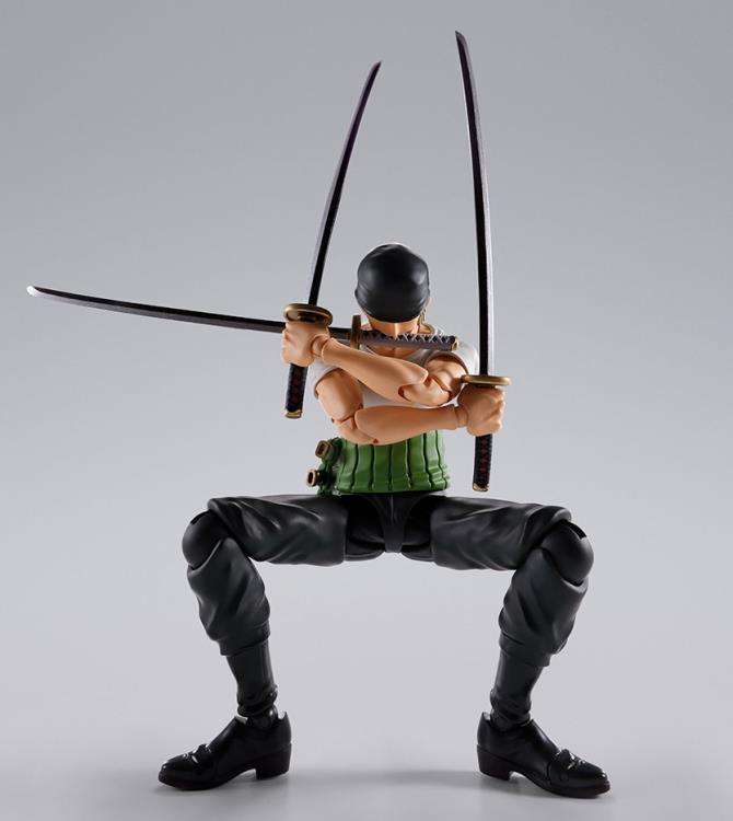 PREORDINE+ CHIUSO 05/2025 One Piece Roronoa Zoro Romance Dawn Sh FIguarts