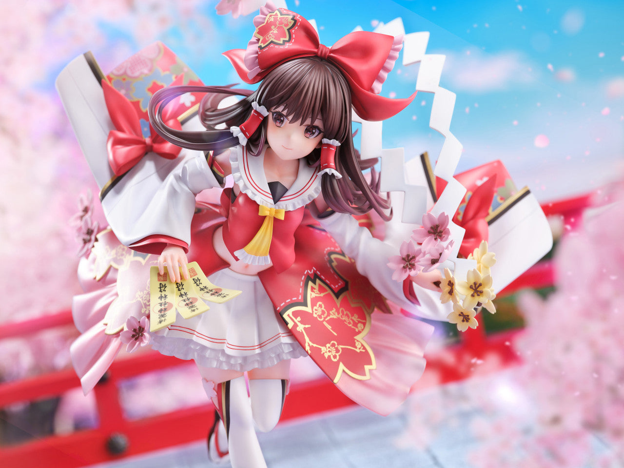 PREORDINE CHIUSO 04/2025 Touhou Project Statue 1/7 Reimu Hakurei Illustration by Fuzichoco 22 cm (PREORDINE NON CANCELLABILE)