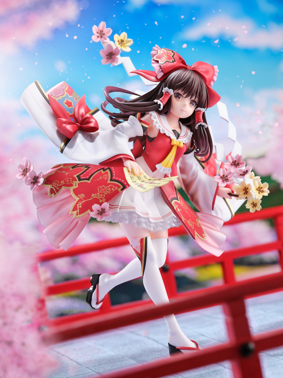 PREORDINE CHIUSO 04/2025 Touhou Project Statue 1/7 Reimu Hakurei Illustration by Fuzichoco 22 cm (PREORDINE NON CANCELLABILE)